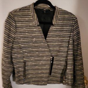 Mossimo Asymmetrical Zip Blazer